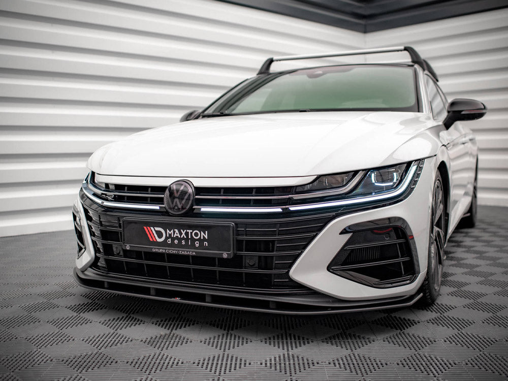 Maxton Design - Street PRO Front Splitter Volkswagen Arteon R Sedan / Shooting Brake Mk1 Faceift