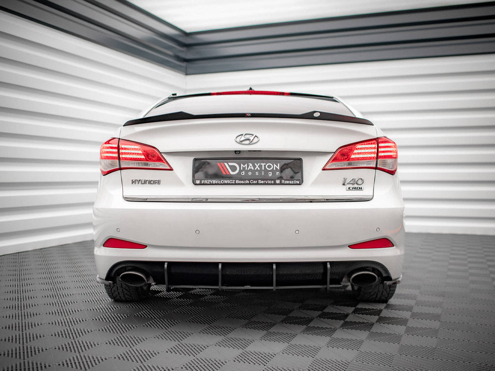 Maxton Design - STREET PRO REAR DIFFUSER HYUNDAI I40 MK1 (2011-2014)