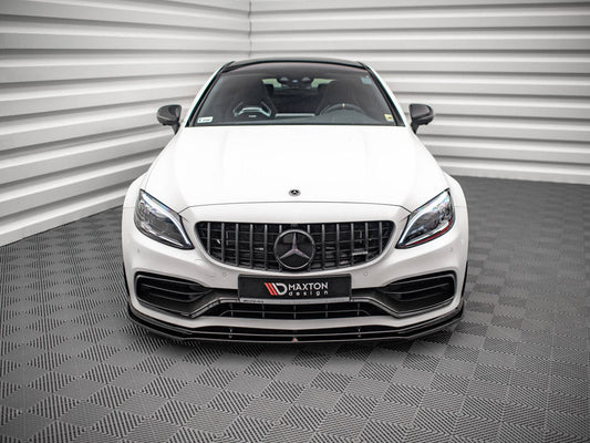 Maxton Design - FRONT SPLITTER V.1 MERCEDES-AMG C63 COUPE AMG AERO PACK C205 FACELIFT