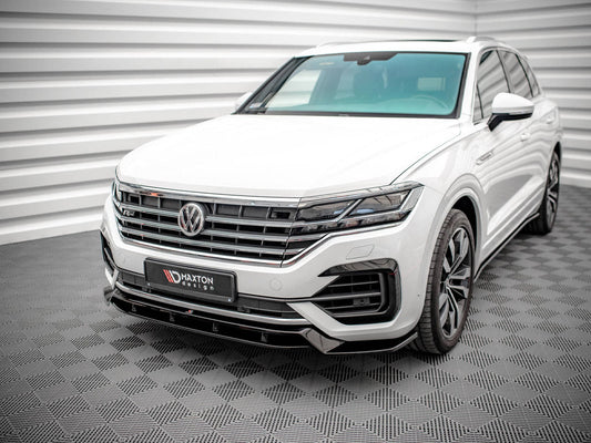 Maxton Design - FRONT SPLITTER VW TOUAREG R-LINE MK3 (2018-2023)