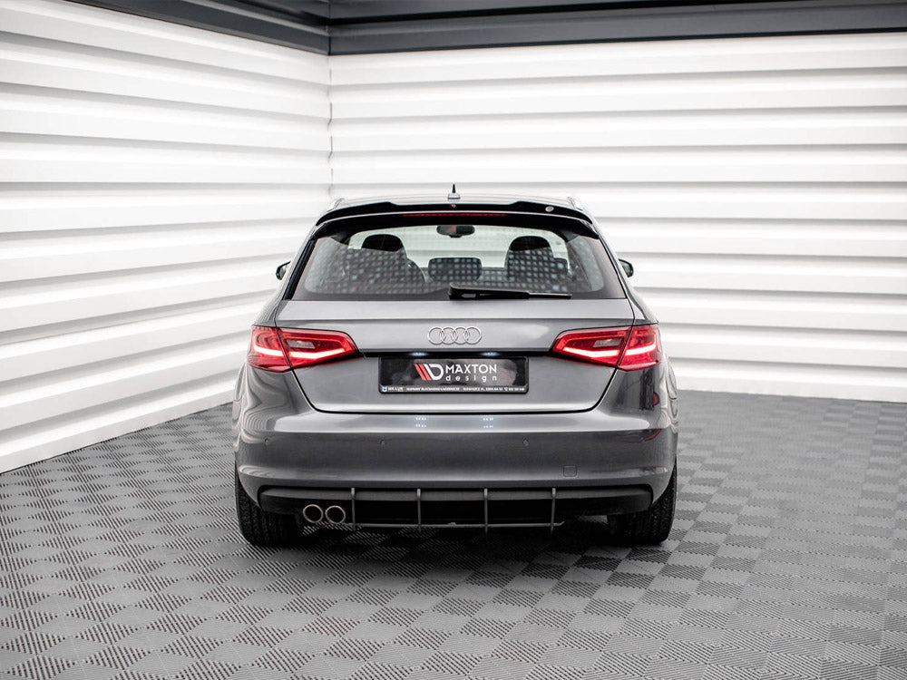 Maxton Design - STREET PRO REAR DIFFUSER AUDI A3 SPORTBACK 8V (2013-2016)