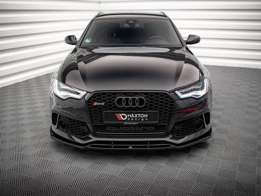 Maxton Design - FRONT SPLITTER AUDI A6 RS6 LOOK C7 (2011-2017)