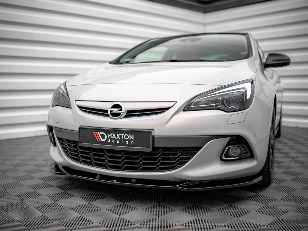 Maxton Design - FRONT SPLITTER V.1 OPEL ASTRA GTC OPC-LINE J (2011-2018)
