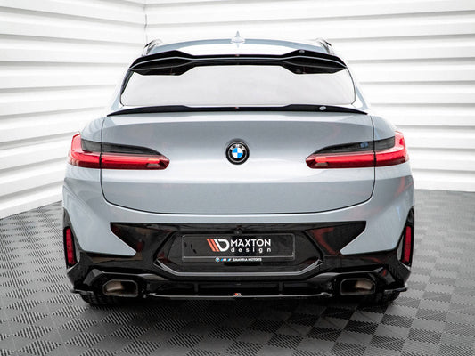 Maxton Design - CENTRAL REAR SPLITTER BMW X4 M-PACK G02 FACELIFT