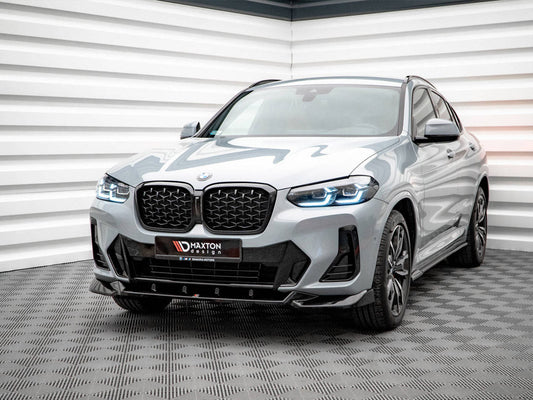 Maxton Design - FRONT SPLITTER V.2 BMW X4 M-PACK G02 FACELIFT