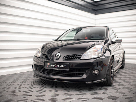Maxton Design - FRONT SPLITTER RENAULT CLIO MK3 RS (2006-2009)