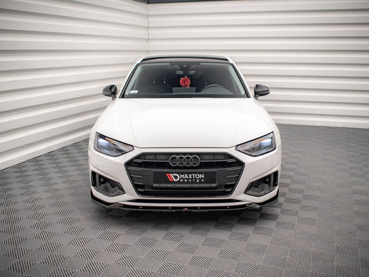 Maxton Design - FRONT SPLITTER V.1 AUDI A4 B9 FACELIFT
