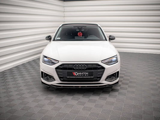 Maxton Design - FRONT SPLITTER V.2 AUDI A4 B9 FACELIFT