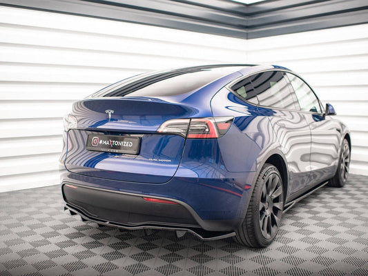 Maxton Design - CENTRAL REAR SPLITTER (VERTICAL BARS) TESLA MODEL Y