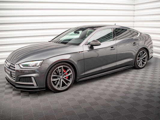 Maxton Design - STREET PRO SIDE SKIRTS DIFFUSERS AUDI A5 S-LINE / S5 SPORTBACK F5