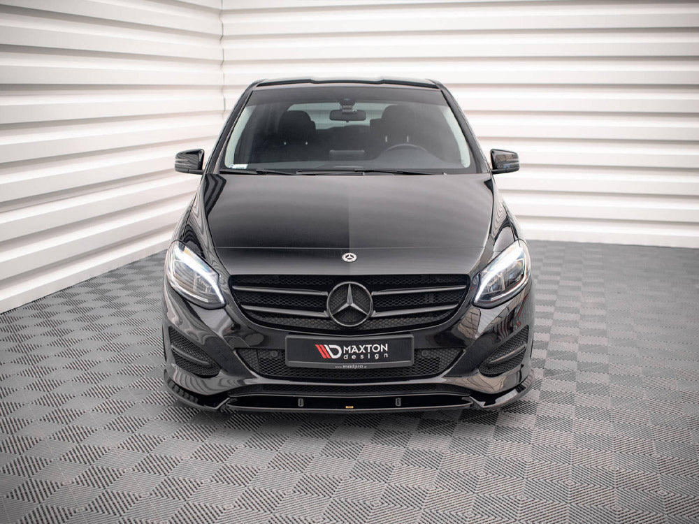 Maxton Design - FRONT SPLITTER MERCEDES B W246 FACELIFT