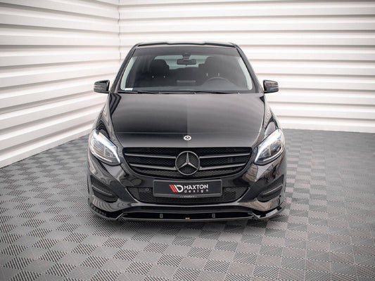 Maxton Design - FRONT SPLITTER MERCEDES B W246 FACELIFT
