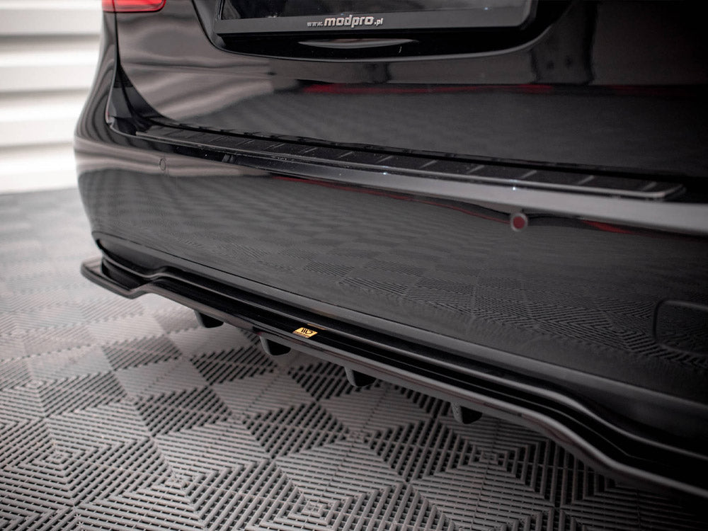 Maxton Design - REAR SPLITTER (VERTICAL BARS) MERCEDES B W246 FACELIFT