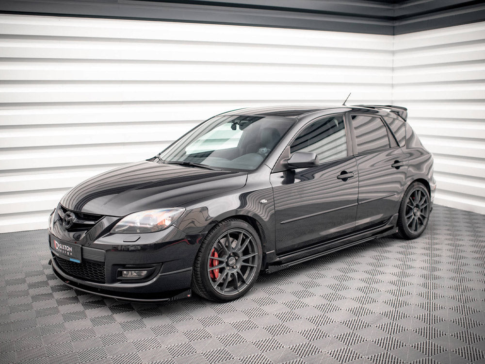 Maxton Design - SIDE FLAPS MAZDA 3 MPS MK1