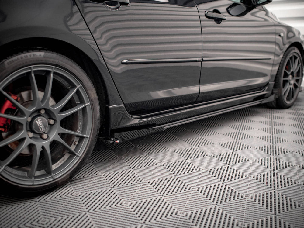 Maxton Design - SIDE FLAPS MAZDA 3 MPS MK1