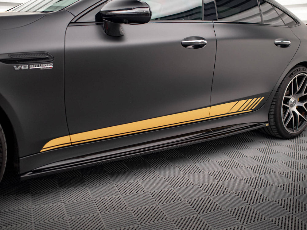 Maxton Design - SIDE SKIRTS SPLITTERS MERCEDES AMG GT 63S 4-DOOR COUPE