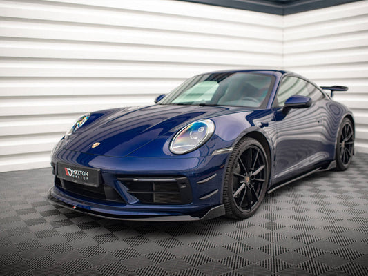 Maxton Design - FRONT BUMPER WINGS (CANARDS) PORSCHE 911 CARRERA AERO 992