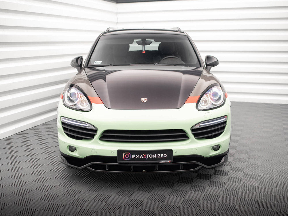 Maxton Design - FRONT SPLITTER PORSCHE CAYENNE MK2