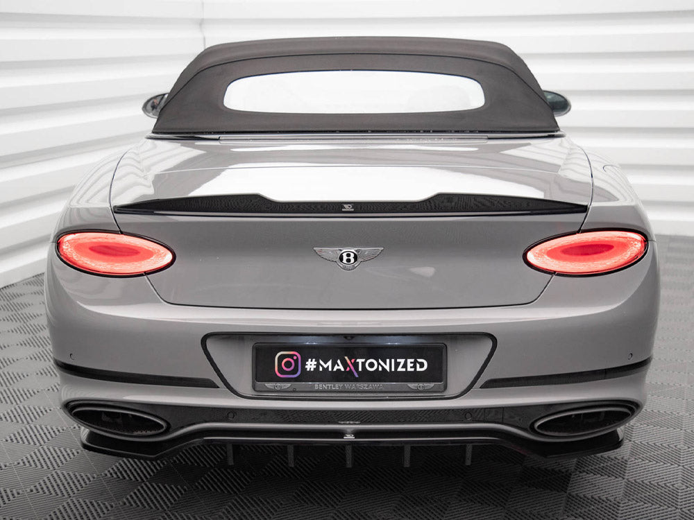 Maxton Design - CENTRAL REAR SPLITTER (VERTICAL BARS) BENTLEY CONTINENTAL GT MK3