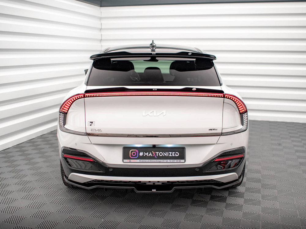 Maxton Design - LOWER SPOILER CAP KIA EV6 GT-LINE MK1