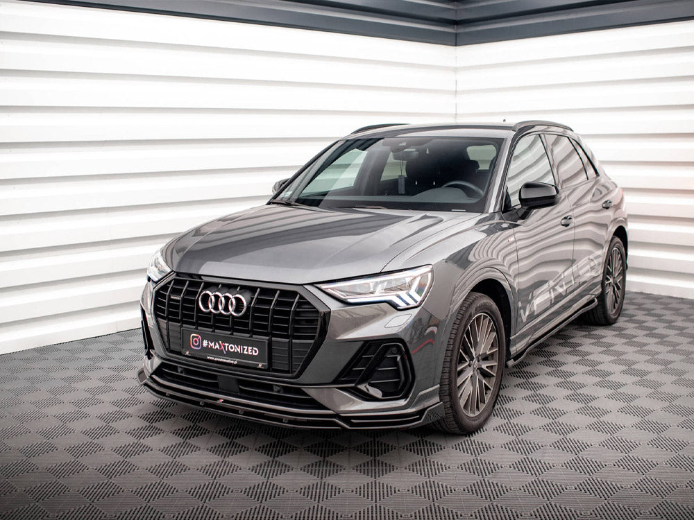 Maxton Design - FRONT SPLITTER V.2 AUDI Q3 S-LINE F3