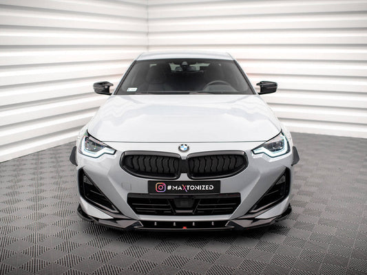 Maxton Design - FRONT SPLITTER V.2 BMW 2 COUPE M-PACK / M240I G42