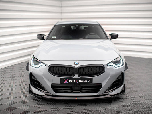 Maxton Design - FRONT SPLITTER V.3 BMW 2 COUPE M-PACK / M240I G42