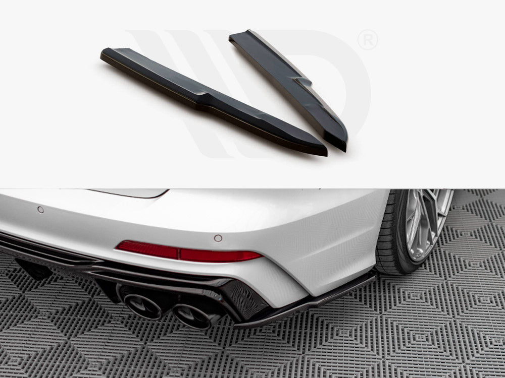 Maxton Design - Rear Side Splitters Audi A6 S-Line / S6 C8 / C8 Facelift