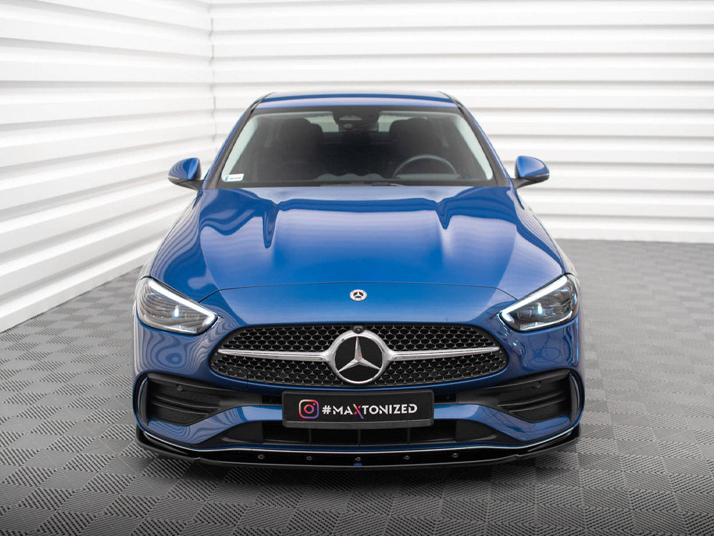 Maxton Design - FRONT SPLITTER V.2 MERCEDES C AMG-LINE W206 / 43 AMG W206