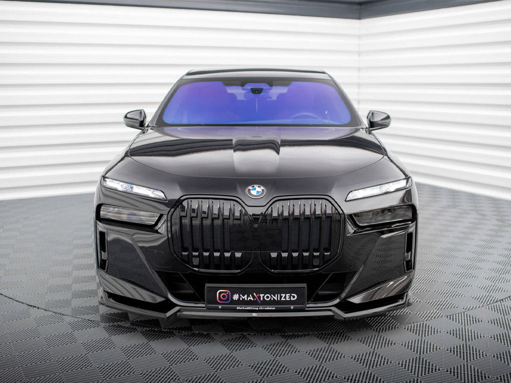 Maxton Design - FRONT SPLITTER V.3 BMW 7 M-PACK / M760E G70