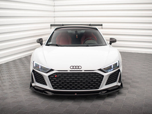 Maxton Design - FRONT SPLITTER V.3 + FLAPS AUDI R8 MK2 FACELIFT