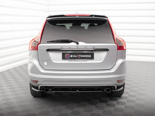 Maxton Design - CENTRAL REAR SPLITTER VOLVO XC60 R-DESIGN MK1 FACELIFT