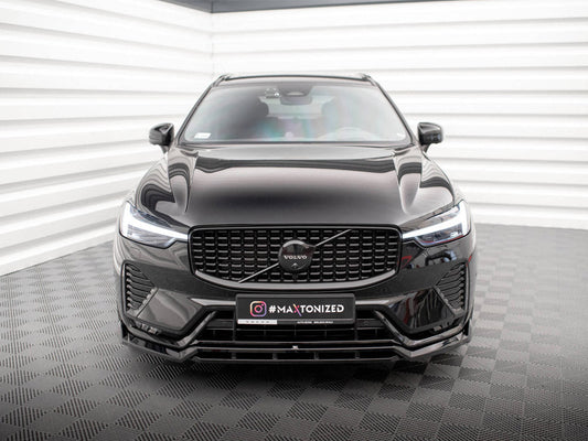 Maxton Design - FRONT SPLITTER VOLVO XC60 R-DESIGN MK2 FACELIFT