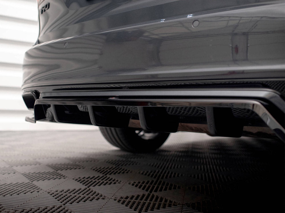 Maxton Design - Rear Splitter (Vertical Bars) Volvo V90 / S90 R-Design Mk2