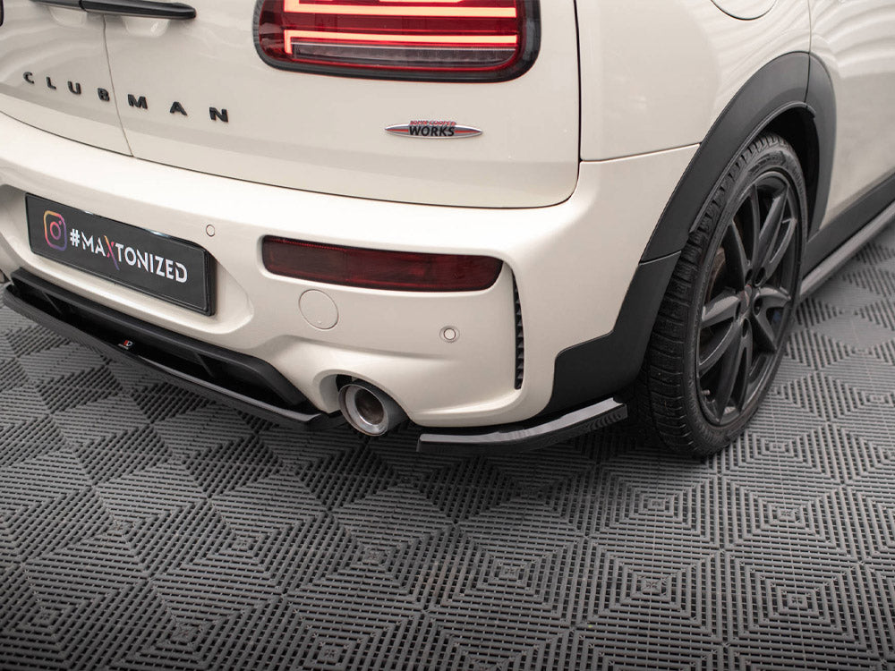 Maxton Design - REAR SIDE SPLITTERS MINI COOPER CLUBMAN JOHN COOPER WORKS F54 FACELIFT