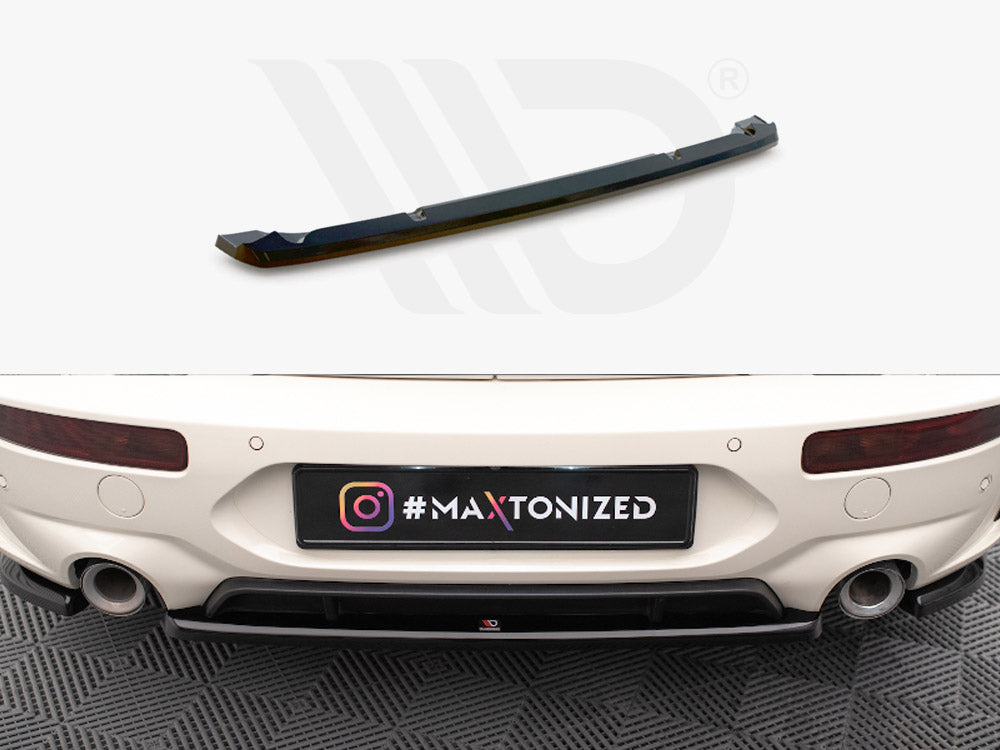 Maxton Design - CENTRAL REAR SPLITTER MINI COOPER CLUBMAN JOHN COOPER WORKS F54 FACELIFT