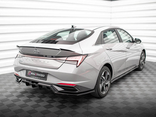 Maxton Design -REAR SPLITTER (VERTICAL BARS) HYUNDAI ELANTRA MK7