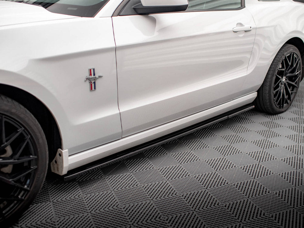 Maxton Design - SIDE SKIRTS DIFFUSERS FORD MUSTANG MK5 FACELIFT