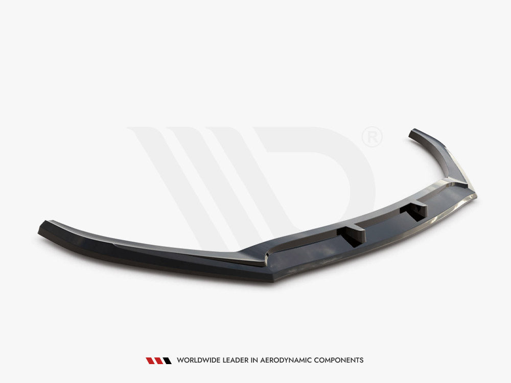 Maxton Design - FRONT SPLITTER FRONT SPLITTER V.1 HYUNDAI I20 MK2 FACELIFT