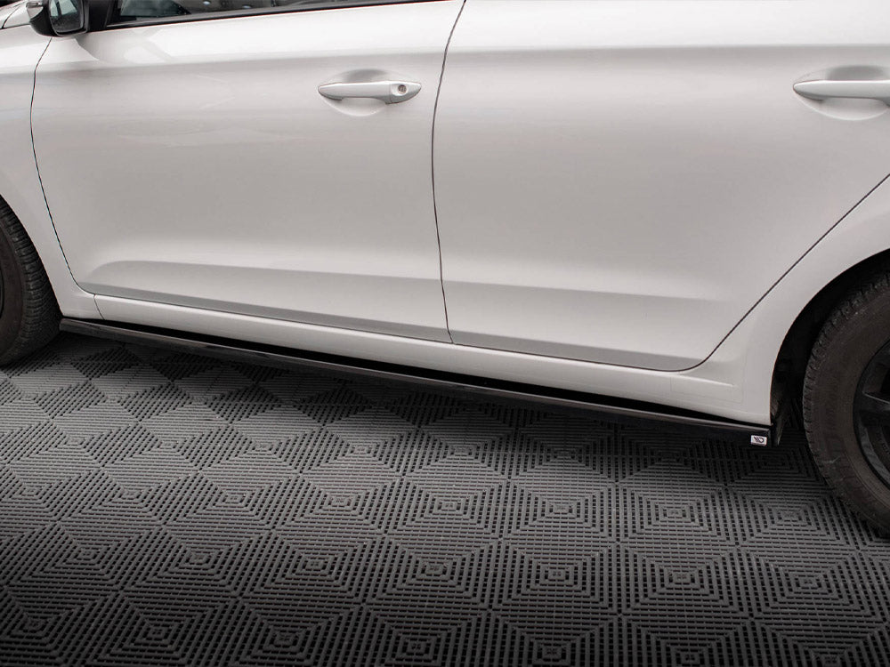 Maxton Design - SIDE SKIRTS DIFFUSERS HYUNDAI I20 MK2 FACELIFT