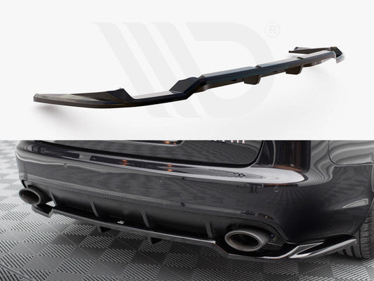 Maxton Design - CENTRAL REAR SPLITTER (VERTICAL BARS) AUDI RS6 AVANT C6