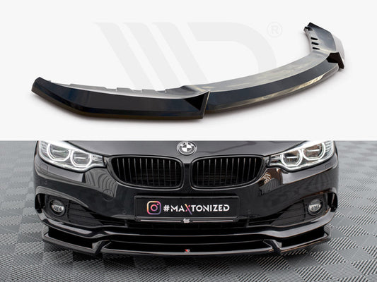Maxton Design - FRONT SPLITTER V.2 BMW 4 GRAN COUPE F36