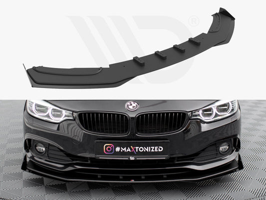 Maxton Design - STREET PRO FRONT SPLITTER + FLAPS BMW 4 GRAN COUPE F36