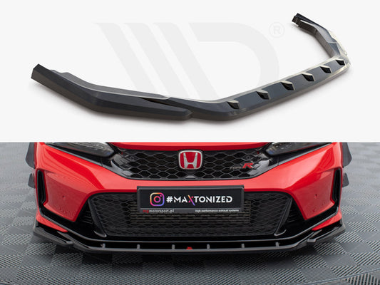 Maxton Design - FRONT SPLITTER V.3 HONDA CIVIC TYPE-R MK 11