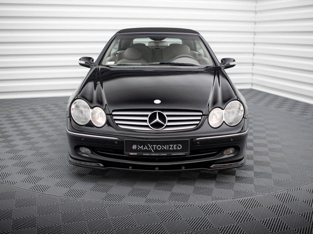 Maxton Design - FRONT SPLITTER MERCEDES CLK W 209 FOR STANDARD VERSION
