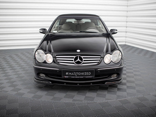Maxton Design - FRONT SPLITTER MERCEDES CLK W 209 FOR STANDARD VERSION