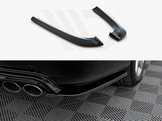 Maxton Design - REAR SIDE SPLITTERS V.2 MERCEDES CLK W209
