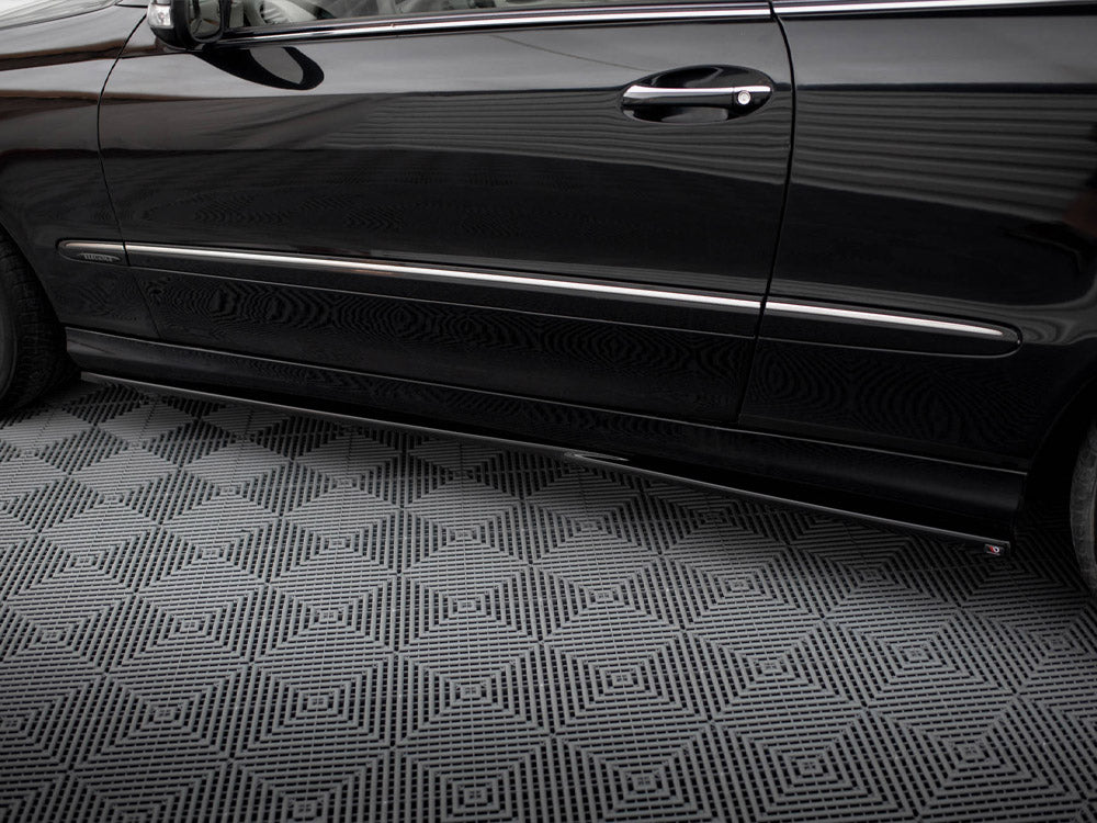 Maxton Design - SIDE SKIRTS DIFFUSERS MERCEDES CLK W209