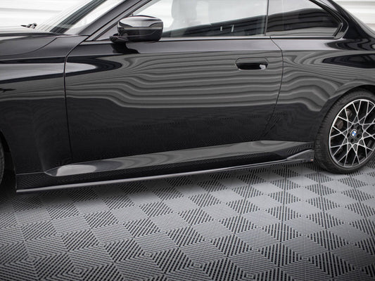 Maxton Design - SIDE SKIRTS DIFFUSERS V.2 BMW 2 COUPE G42