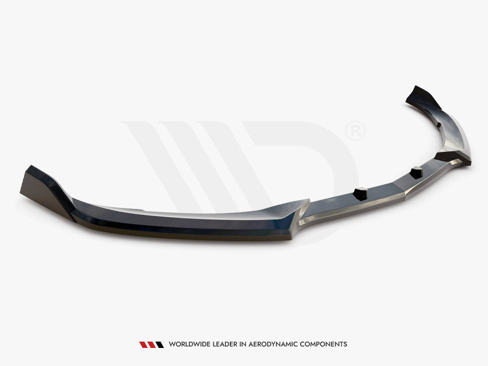 Maxton Design - FRONT SPLITTER V.2 MERCEDES-AMG C63 SEDAN / ESTATE W205 FACELIFT